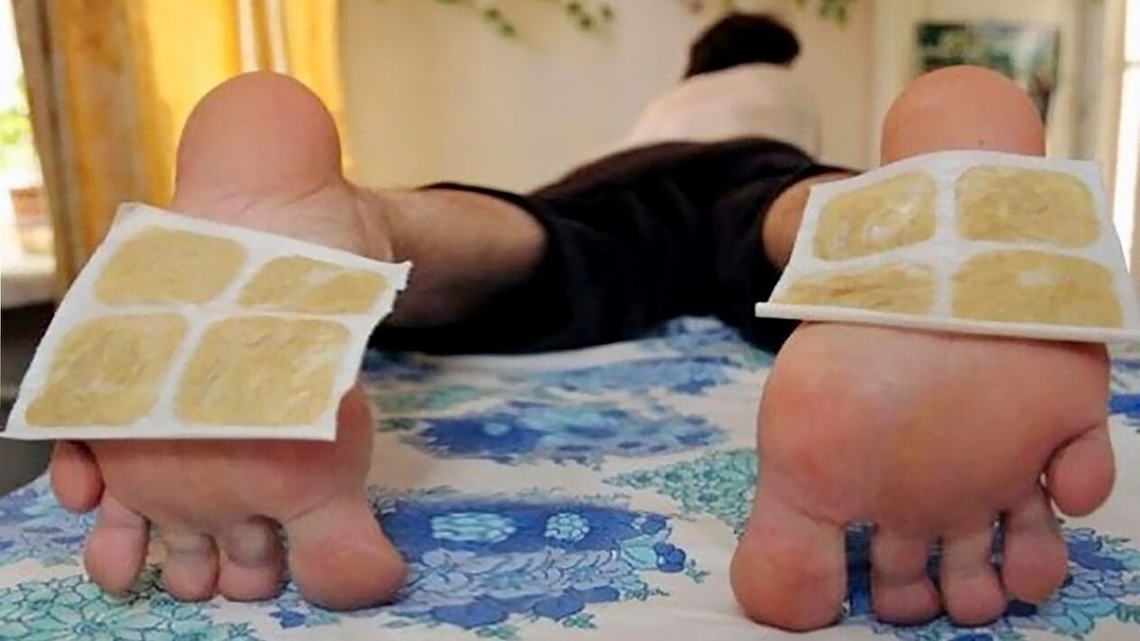 Mustard plaster on feet as a remedy to increase potency